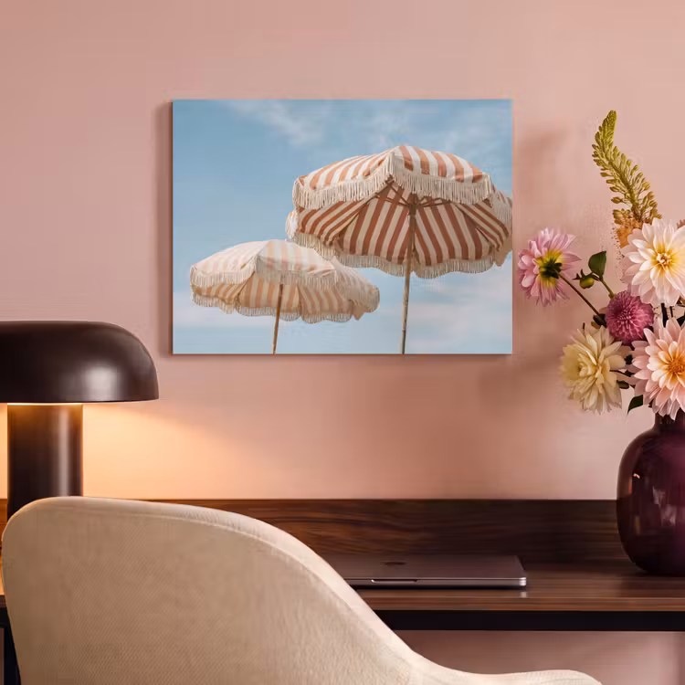 Akoestisch schilderij - Parasol - Lucht - Rood — 4