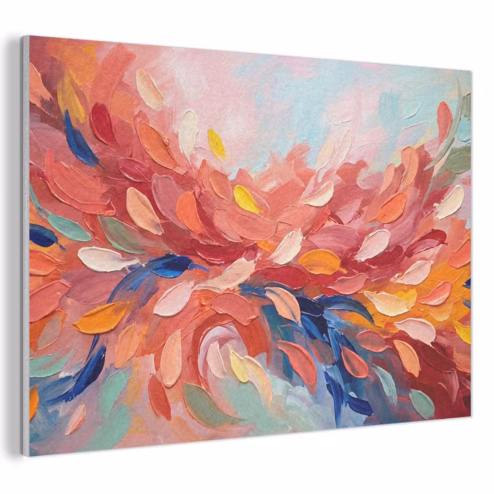 Akoestisch schilderij - Bloemen - Abstract - Kunst - Modern — 1