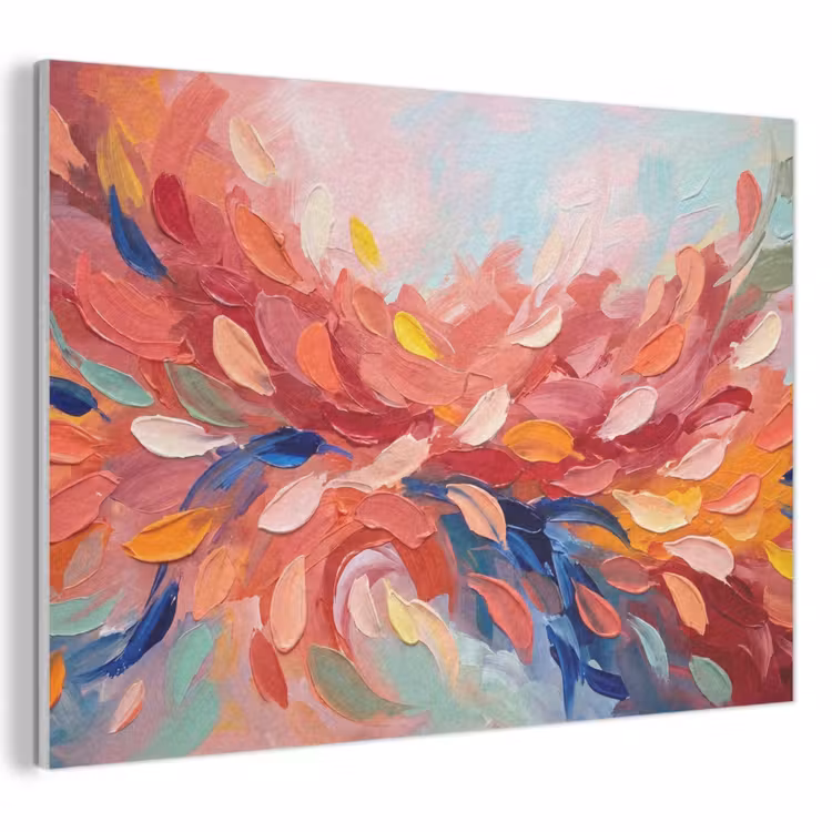 Akoestisch schilderij - Bloemen - Abstract - Kunst - Modern — 1