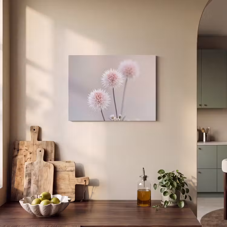 Akoestisch schilderij - Bloemen - Bollen - Roze — 3