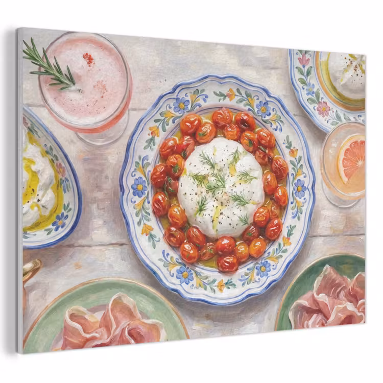 Akoestisch schilderij - Eten - Tafel - Divers - Modern — 1
