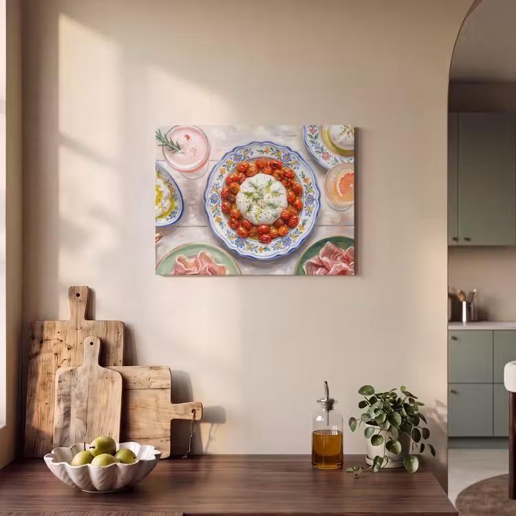 Akoestisch schilderij - Eten - Tafel - Divers - Modern — 3