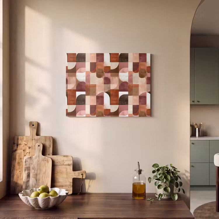 Akoestisch schilderij - Geometrie - Modern - Retro — 3
