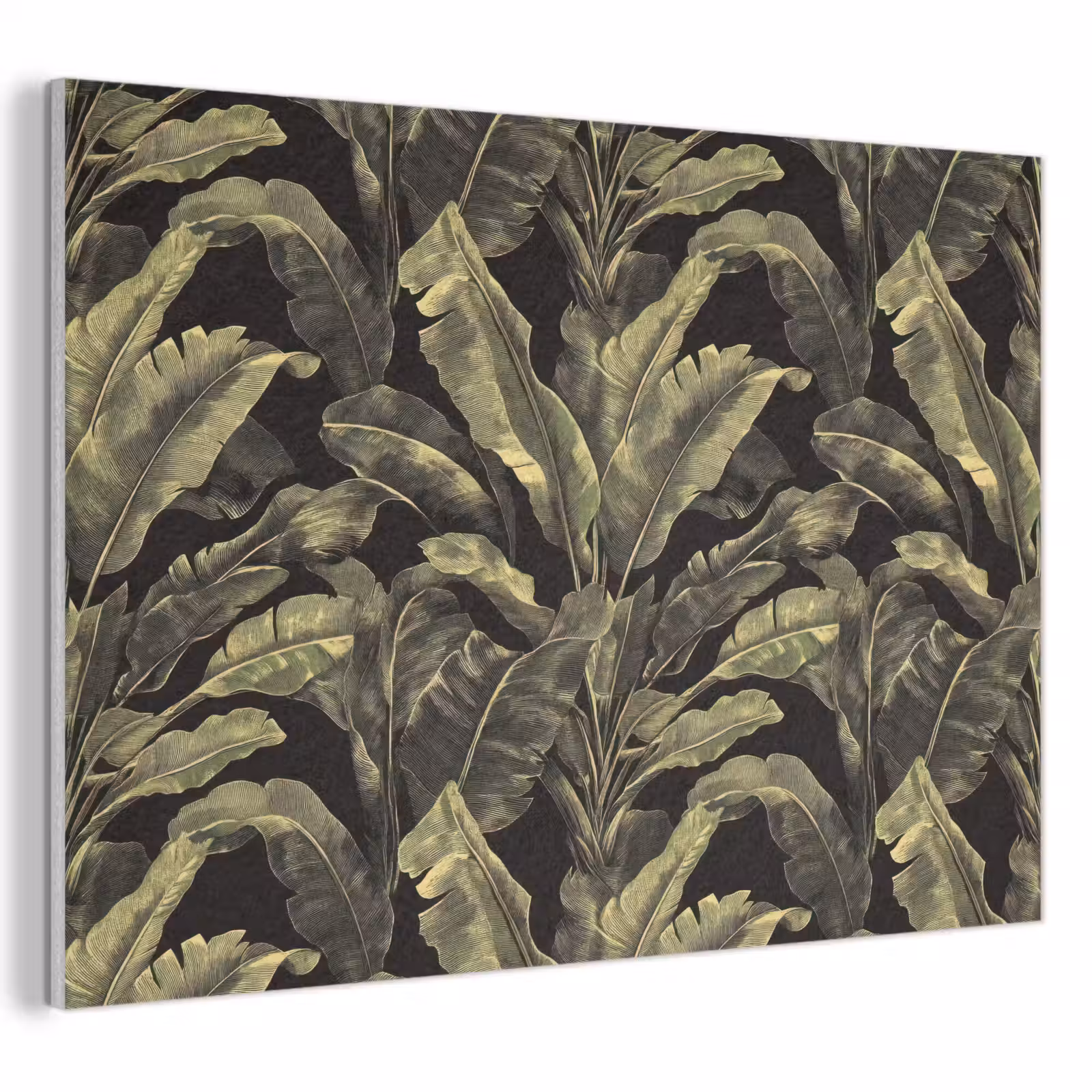Akoestisch schilderij - Botanisch - Bladeren - Groen — 1