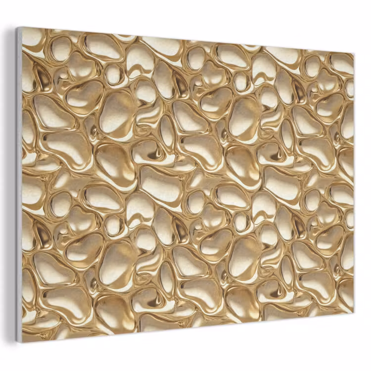 Akoestisch schilderij - Abstract - Modern - Goud — 1