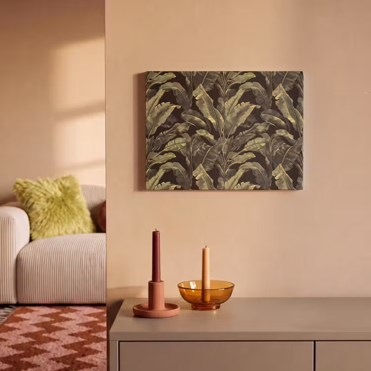 Akoestisch schilderij - Botanisch - Bladeren - Groen — 2