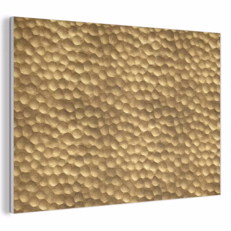 Akoestisch schilderij - Metaal - Dynamisch - Goud — 1