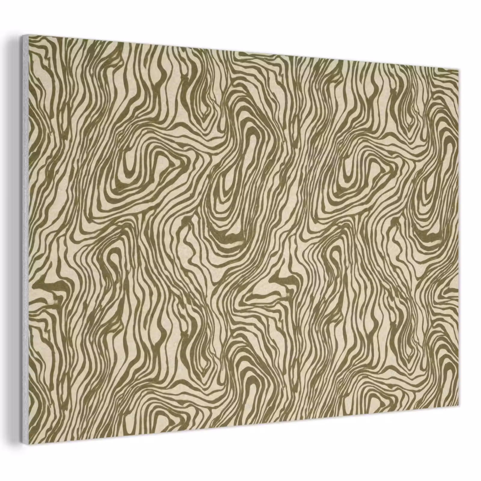 Akoestisch schilderij - Abstract - Marmer - Groen — 1