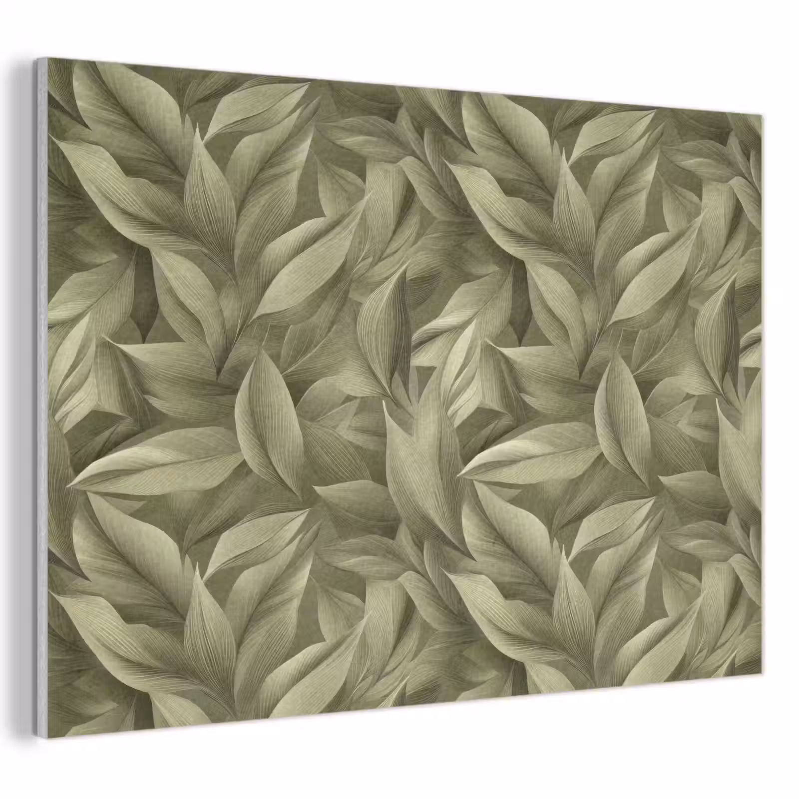 Akoestisch schilderij - Bladeren - Modern - Groen — 1