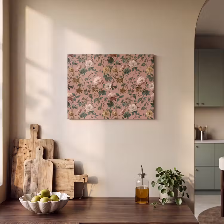 Akoestisch schilderij - Bloemen - Klassiek - Roze — 3