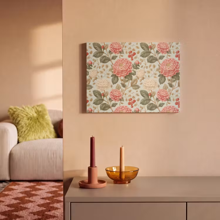 Akoestisch schilderij - Klassiek - Botanisch - Veelkleurig — 2