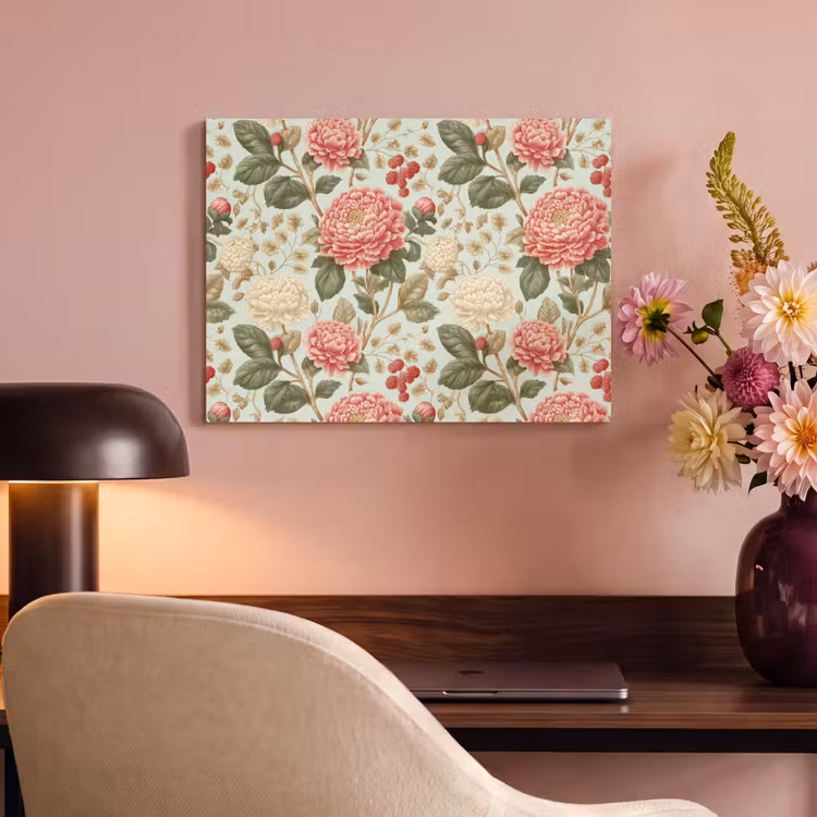 Akoestisch schilderij - Klassiek - Botanisch - Veelkleurig — 4