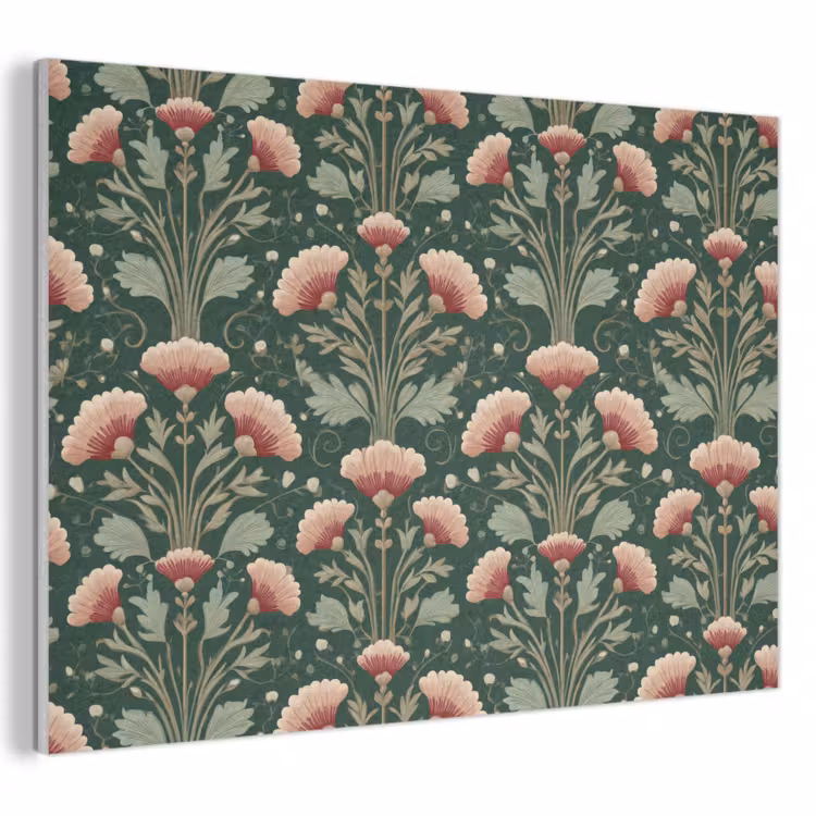 Akoestisch schilderij - Patroon - Botanisch - Kleurrijk — 1