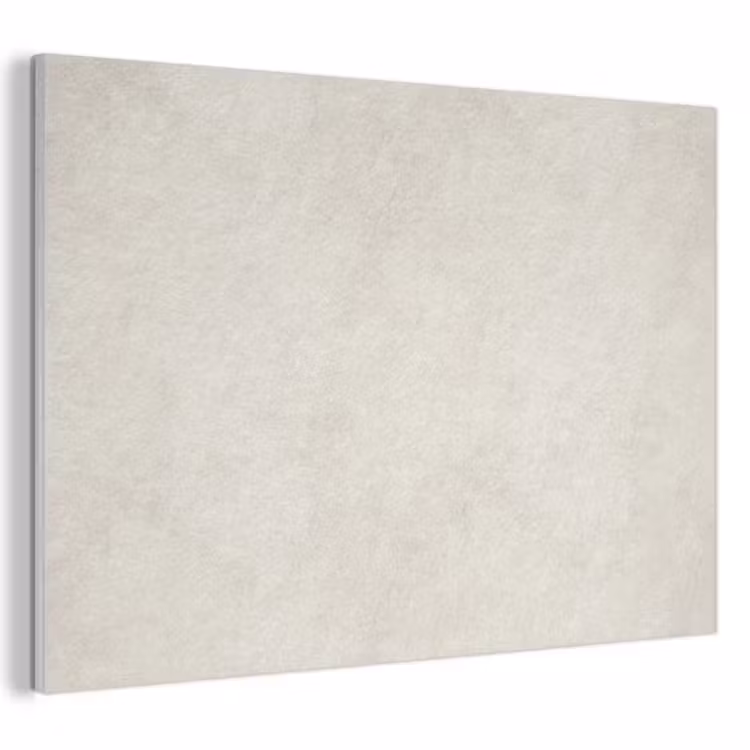 Akoestisch schilderij - Crème - Egaal - Beton — 1
