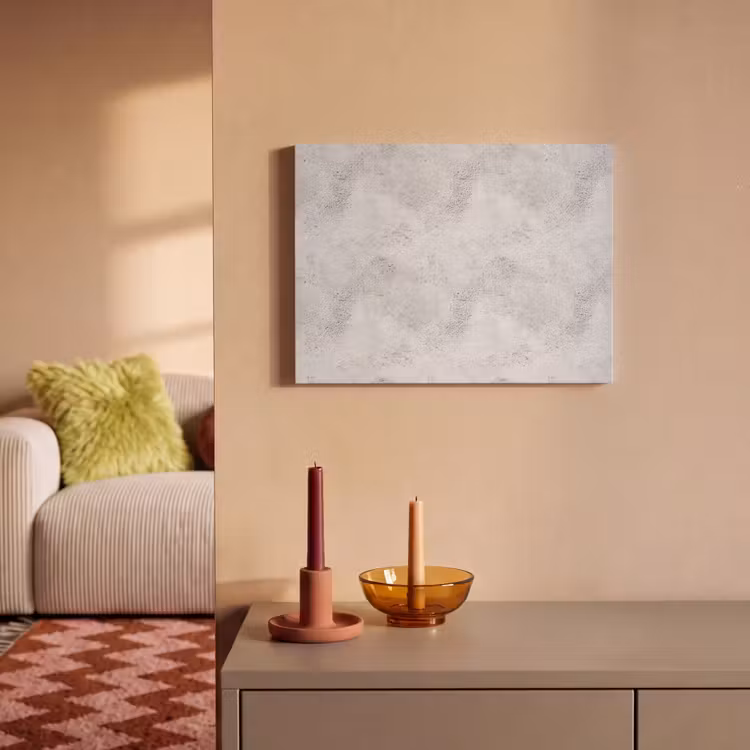 Akoestisch schilderij - Lichtgrijs - Ruw - Subtiel — 2