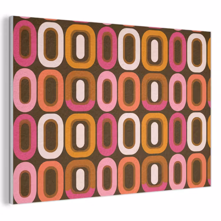 Akoestisch schilderij - Modern - Retro - Kleurrijk — 1