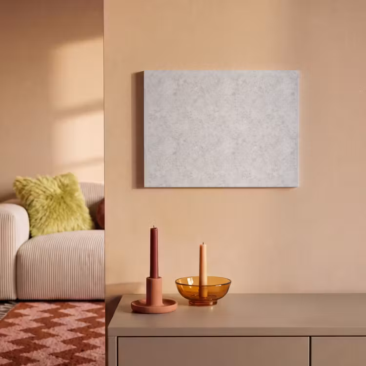 Akoestisch schilderij - Grijs - Terrazzo-effect - Beton — 2
