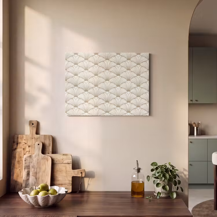 Akoestisch schilderij - Klassiek - Art - Beige — 3