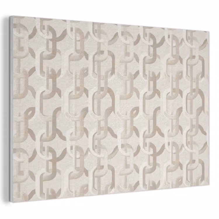 Akoestisch schilderij - Motief - Abstract - Beige — 1