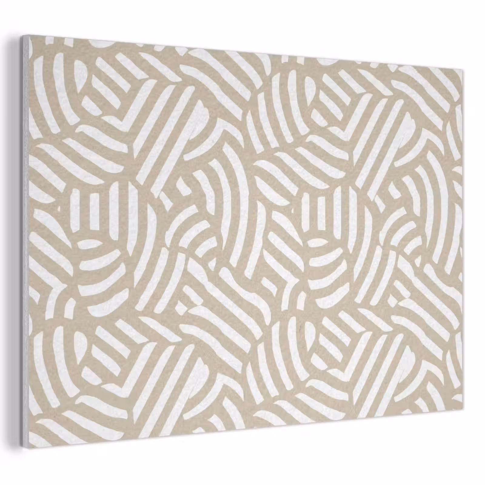Akoestisch schilderij - Abstract - Modern - Beige — 1