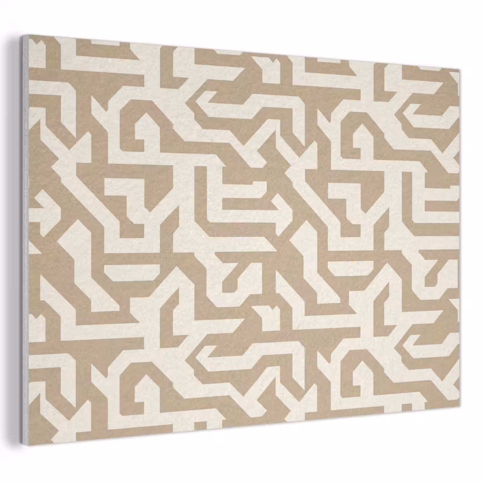 Akoestisch schilderij - Modern - Abstract - Beige — 1