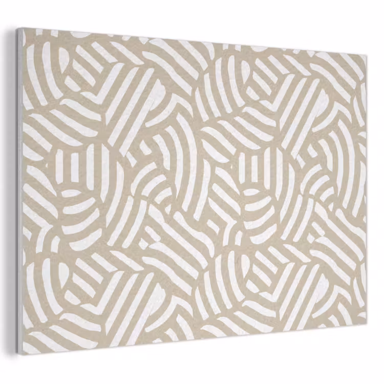 Akoestisch schilderij - Abstract - Modern - Beige — 1
