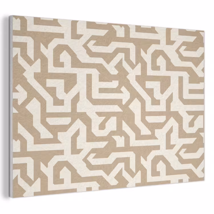Akoestisch schilderij - Modern - Abstract - Beige — 1
