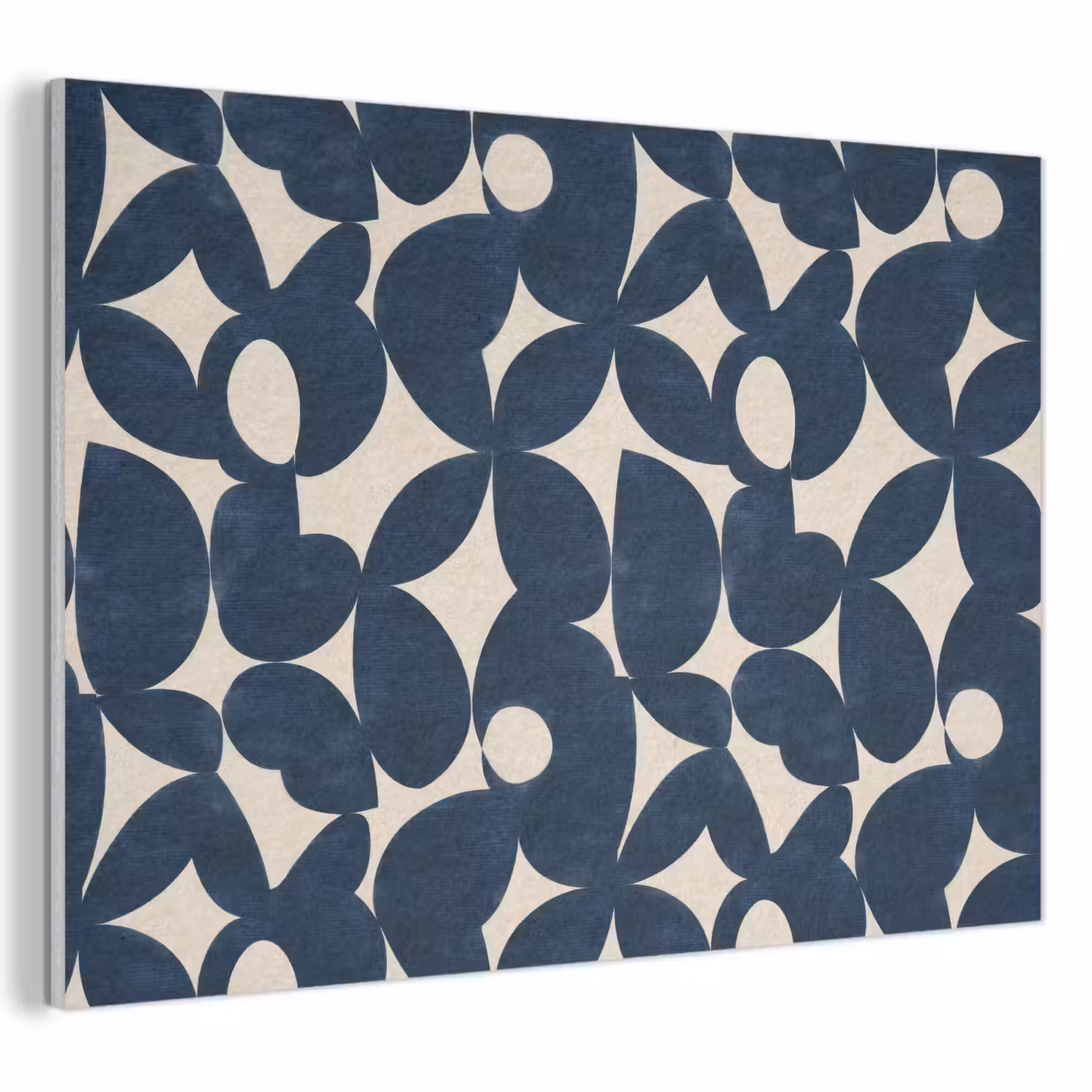 Akoestisch schilderij - Modern - Geometrisch - Blauw — 1