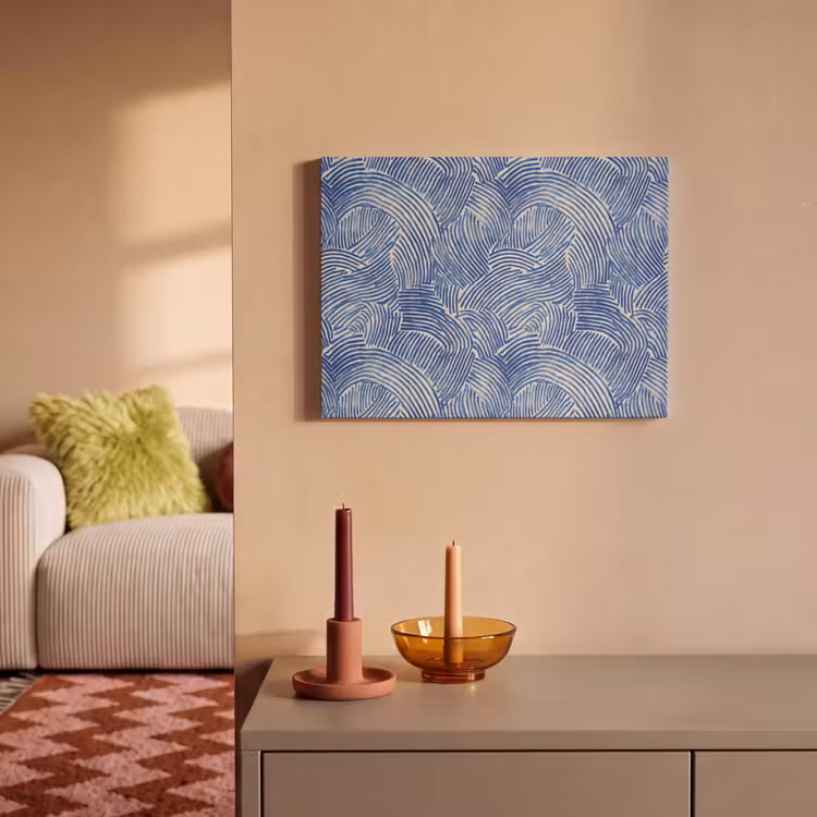Akoestisch schilderij - Modern - Abstract - Blauw — 2