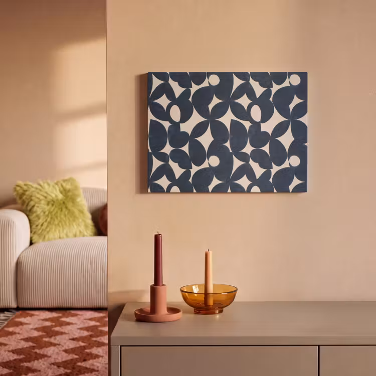 Akoestisch schilderij - Modern - Geometrisch - Blauw — 2