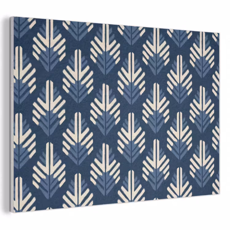 Akoestisch schilderij - Modern - Patroon - Blauw — 1