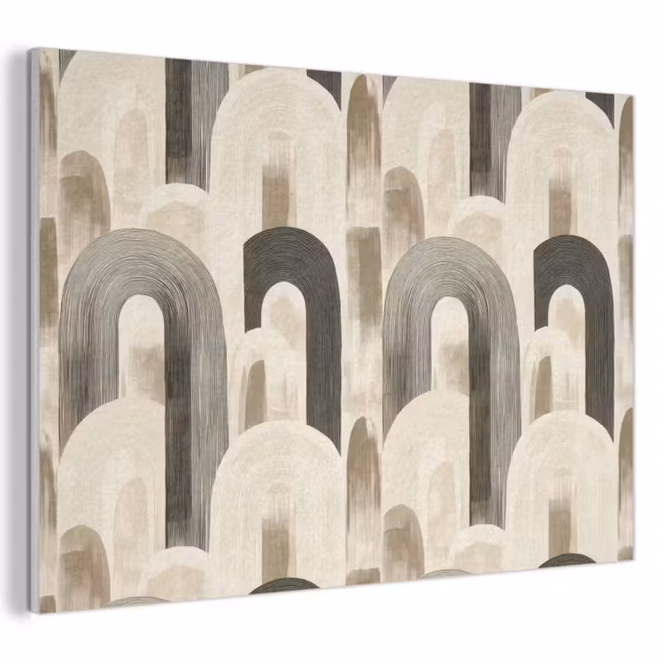 Akoestisch schilderij - Abstract - Patroon - Bogen — 1