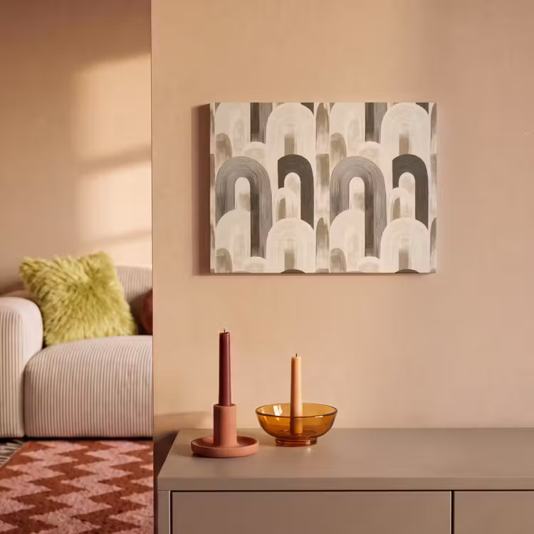 Akoestisch schilderij - Abstract - Patroon - Bogen — 2