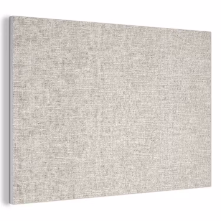 Akoestisch schilderij - Linnen - Textuur - Beige — 1