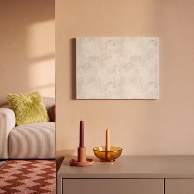 Akoestisch schilderij - Patroon - Organisch - Beige — 2
