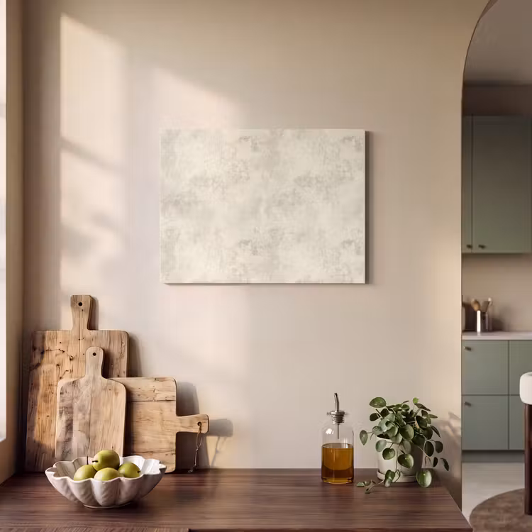 Akoestisch schilderij - Patroon - Organisch - Beige — 3