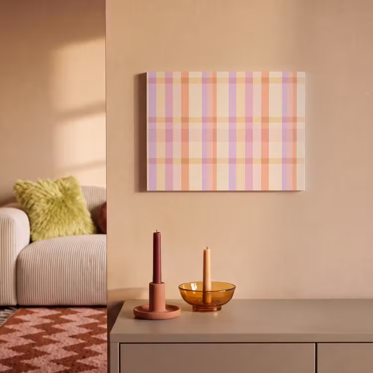 Akoestisch schilderij - Pastel - uitpatroon - Geometrisch — 2