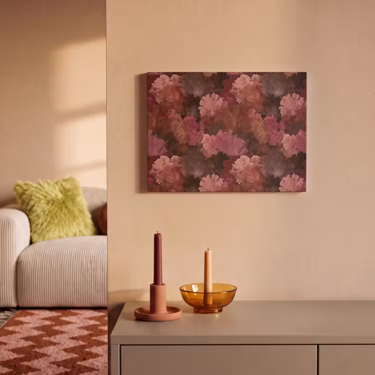 Akoestisch schilderij - Koraal - Textuur - Kleurrijk — 2