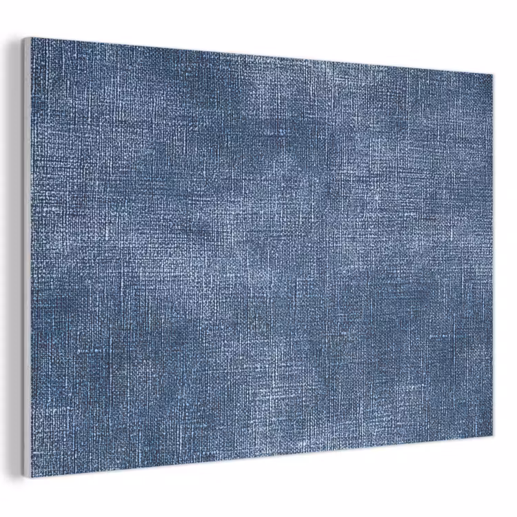 Akoestisch schilderij - Linnen - Textuur - Patroon - Denim - Rustiek — 1