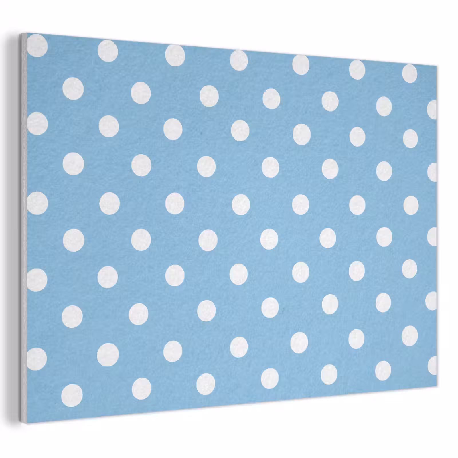 Akoestisch schilderij - Polka - Dots - Blauw — 1