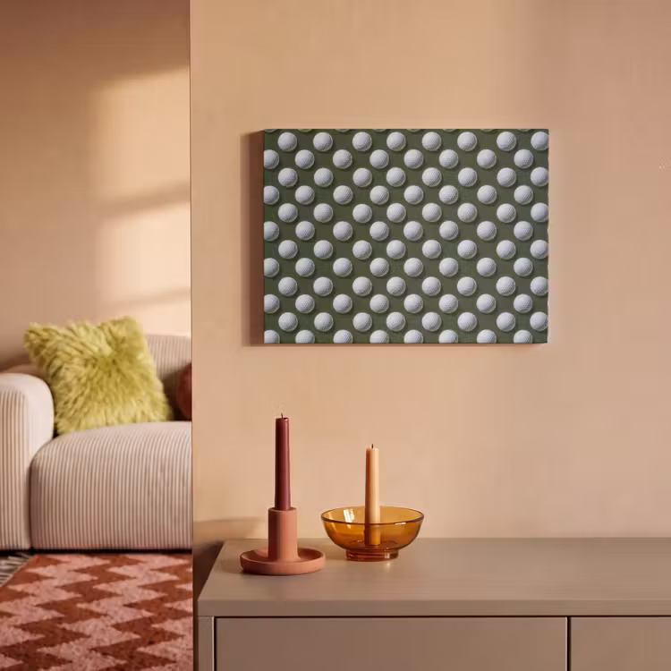 Akoestisch schilderij - Ballen - Golf - Groen — 2