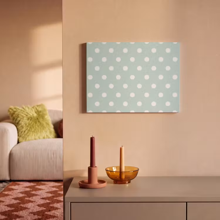 Akoestisch schilderij - Klassiek - Polka - Groen — 2