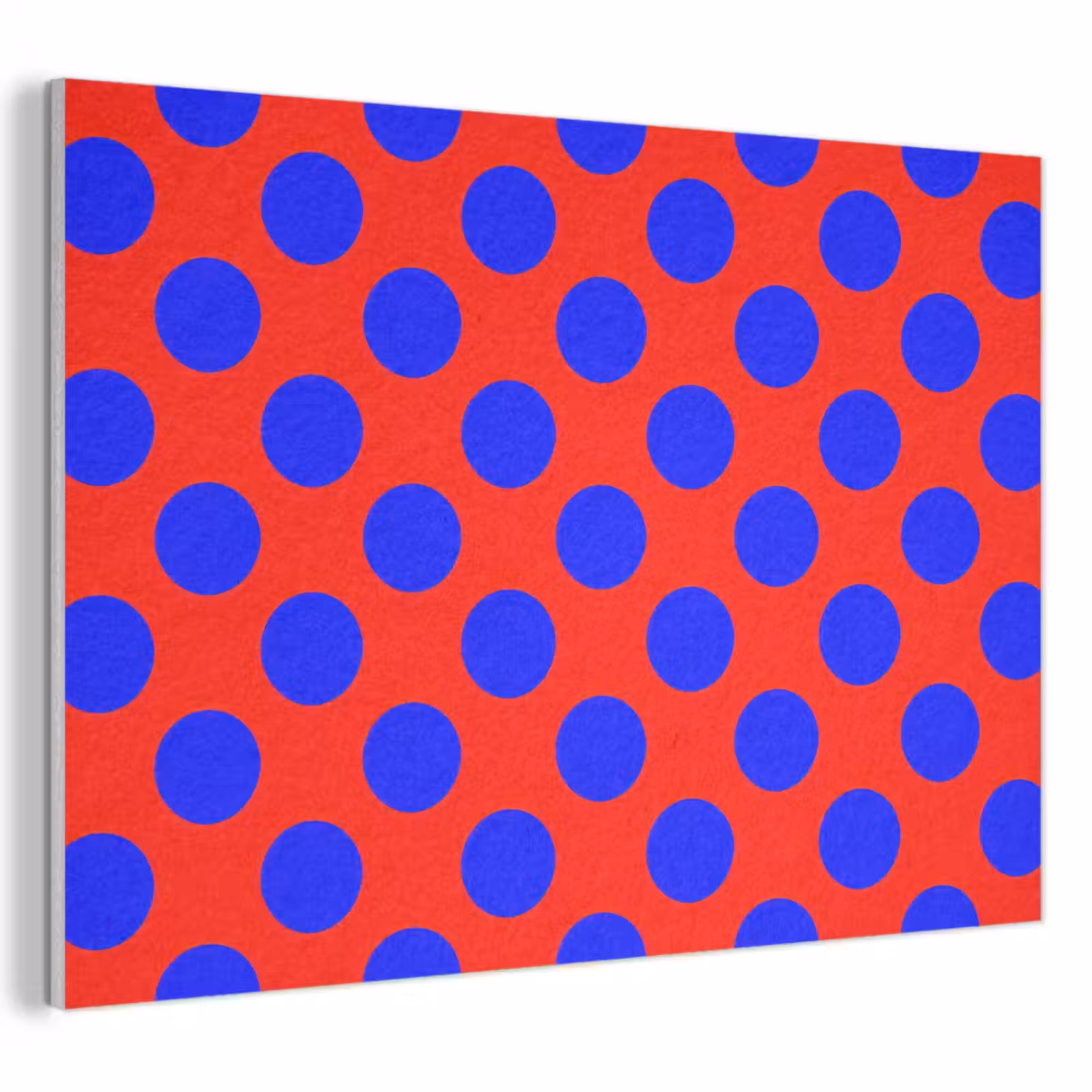 Akoestisch schilderij - Dots - Klassiek - Rood — 1