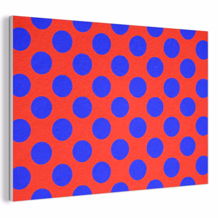 Akoestisch schilderij - Dots - Klassiek - Rood — 1