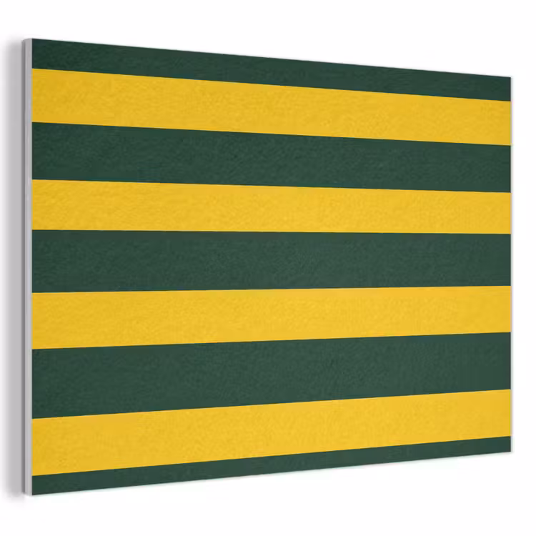 Akoestisch schilderij - Klassiek - Strepen - Groen — 1