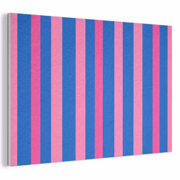 Akoestisch schilderij - Modern - Optisch - Roze — 1