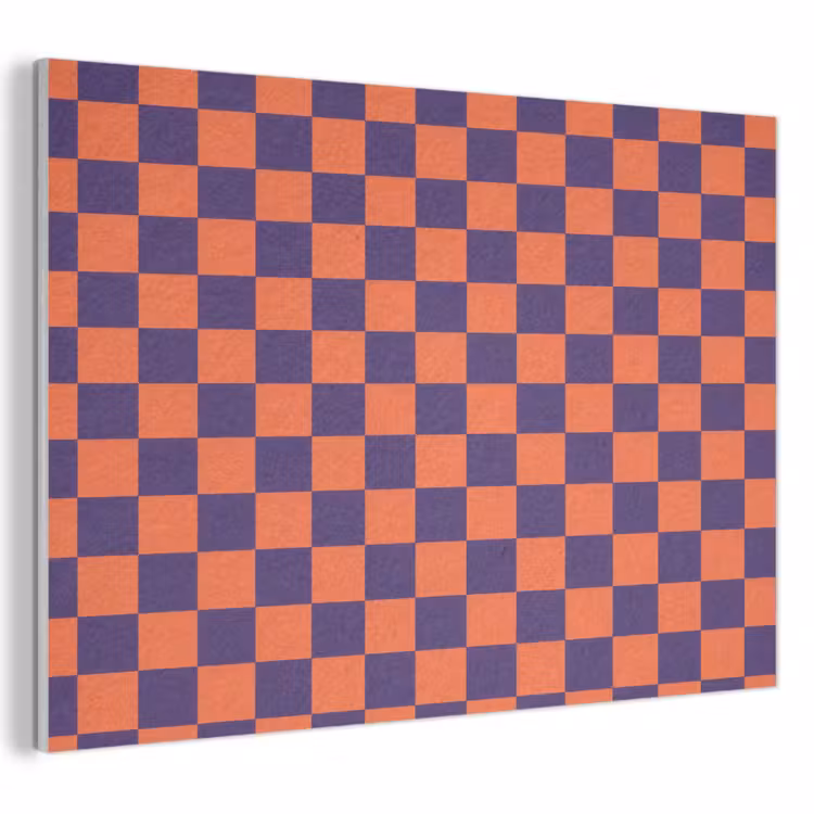 Akoestisch schilderij - Patroon - Klassiek - Paars — 1