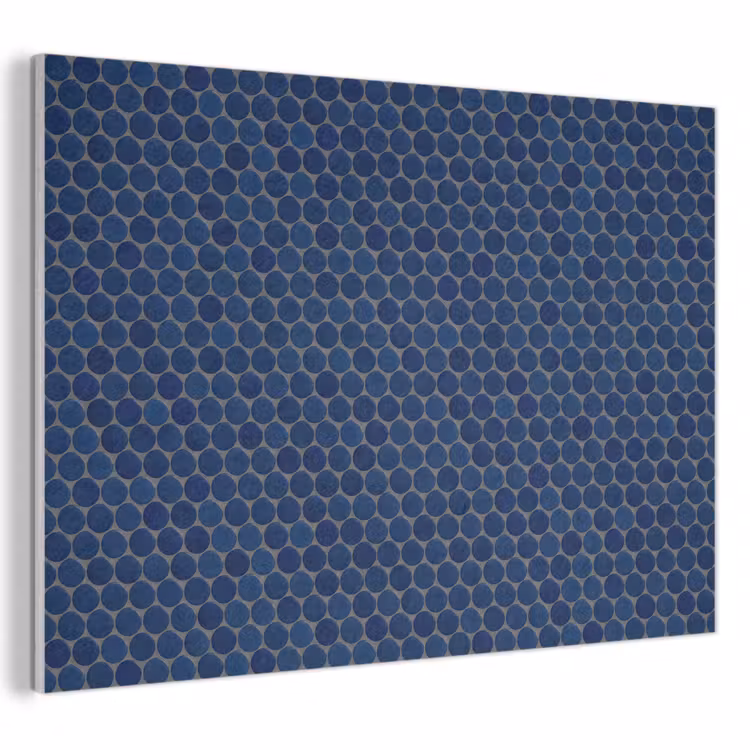 Akoestisch schilderij - Penny - Mozaïek - Donkerblauw — 1