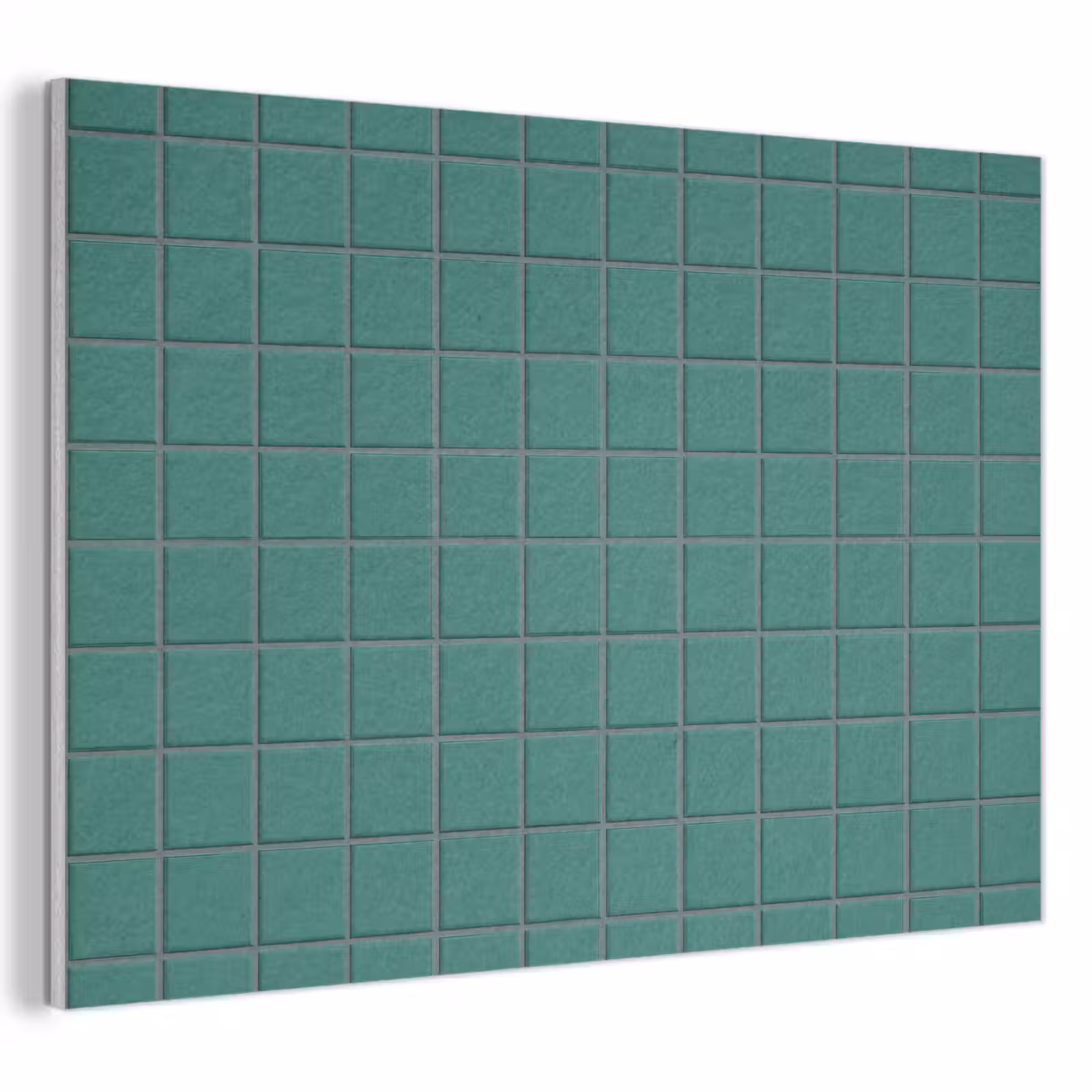 Akoestisch schilderij - Patroon - Patroon - Smaragd — 1