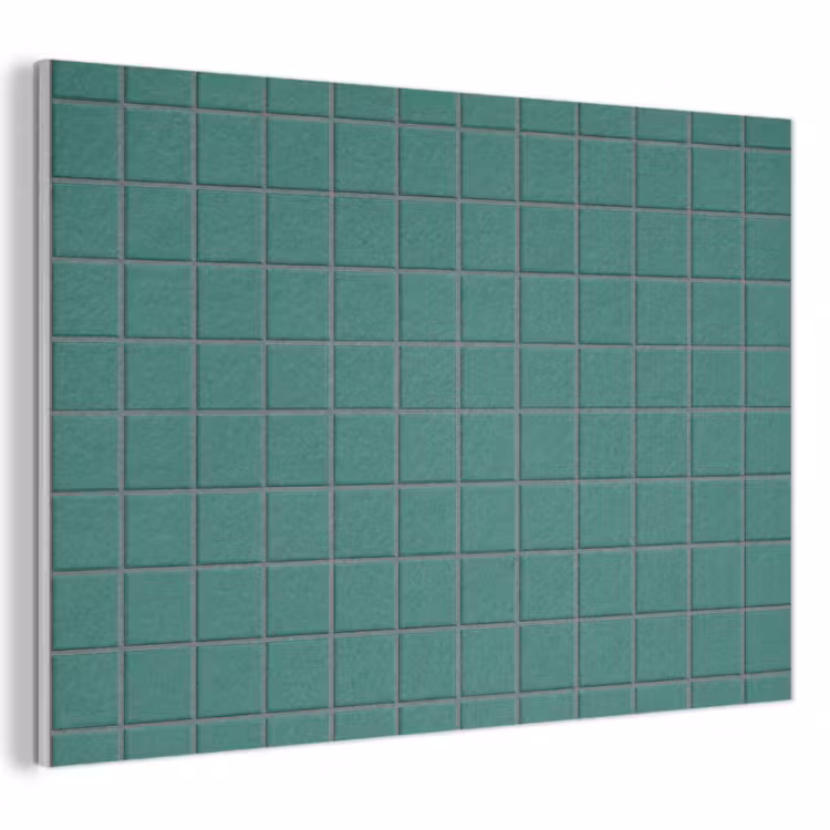 Akoestisch schilderij - Patroon - Patroon - Smaragd — 1